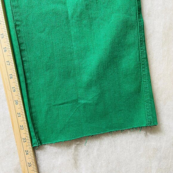NWT Judy Blue Womens Green High Waist Garment Dyed Y2K Wide Leg Jeans Size 16W - Picture 8 of 9